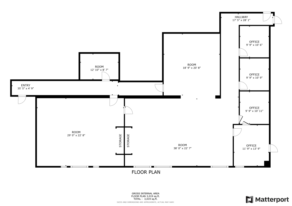 52 Oakland Avenue East Hartford office floor plan