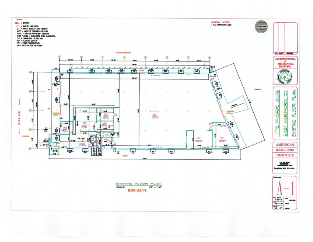 179 Park Ave East Hartford CT for lease floor plan