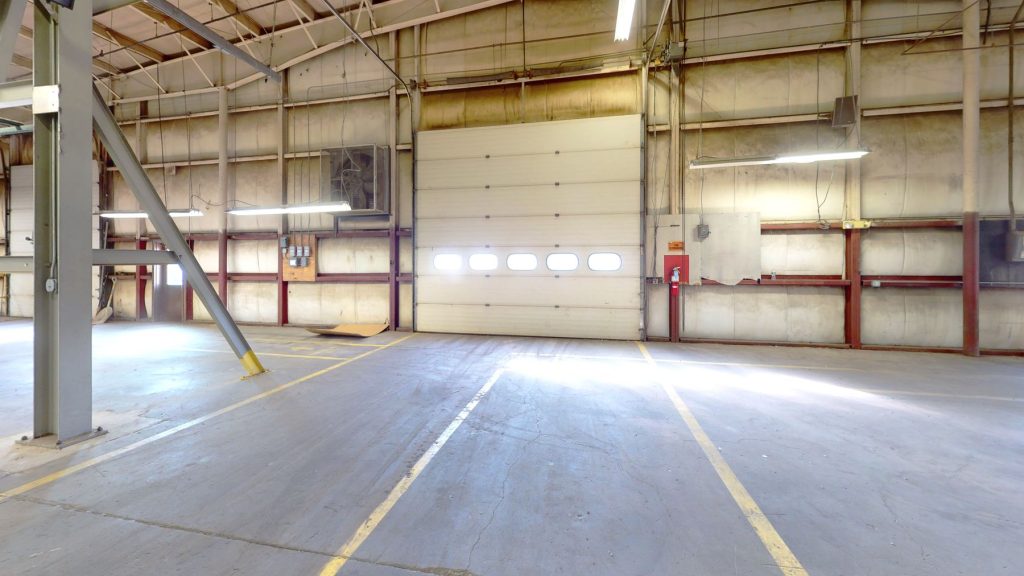 Lower Warehouse drive in door web