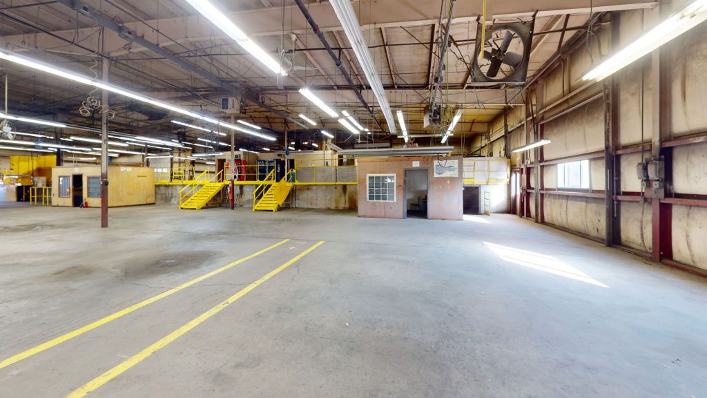 Loading dock area at warehouse property on Sullivan Avenue in South Windsor
