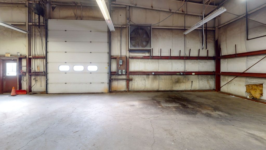 Warehouse drive in door web