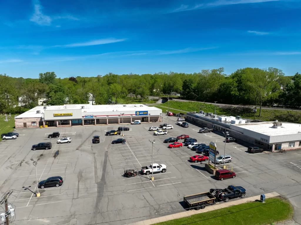 West Ave Plaza Canandaigua aerial view 2-web