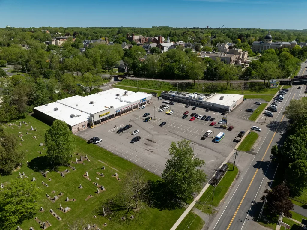 West Ave Plaza Canandaigua aerial view 3-web